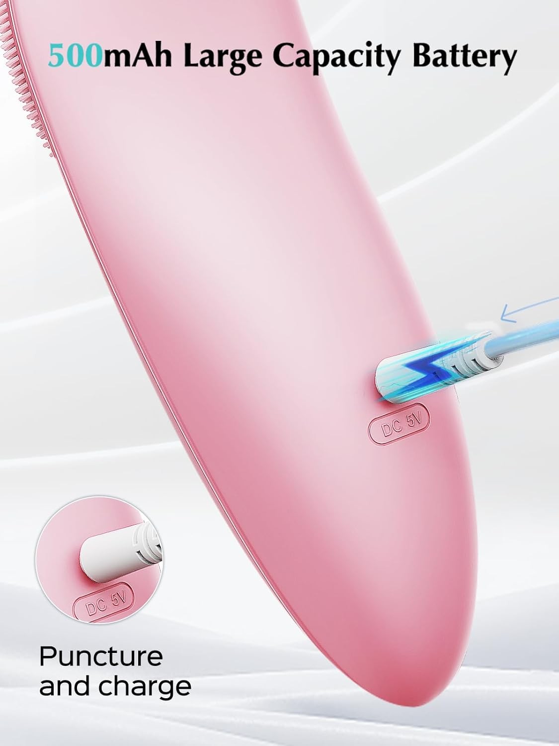 Rechargeable Silicone Facial Cleansing Brush