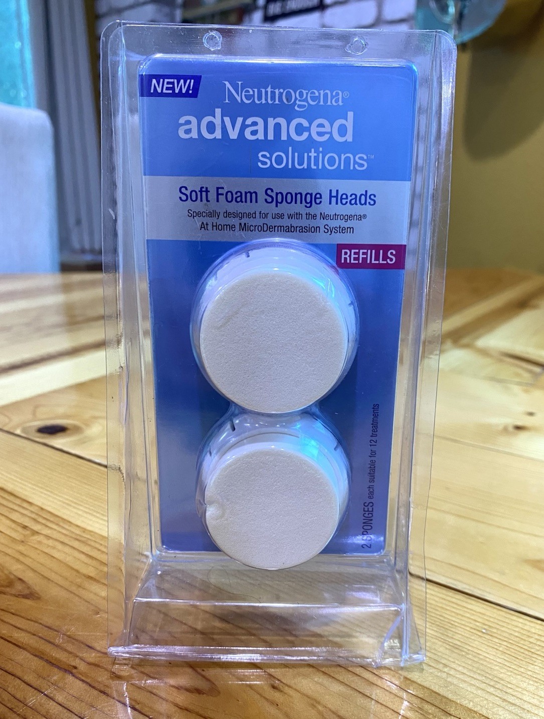 Neutrogena Advanced Solutions Soft Foam Sponge Heads Refills