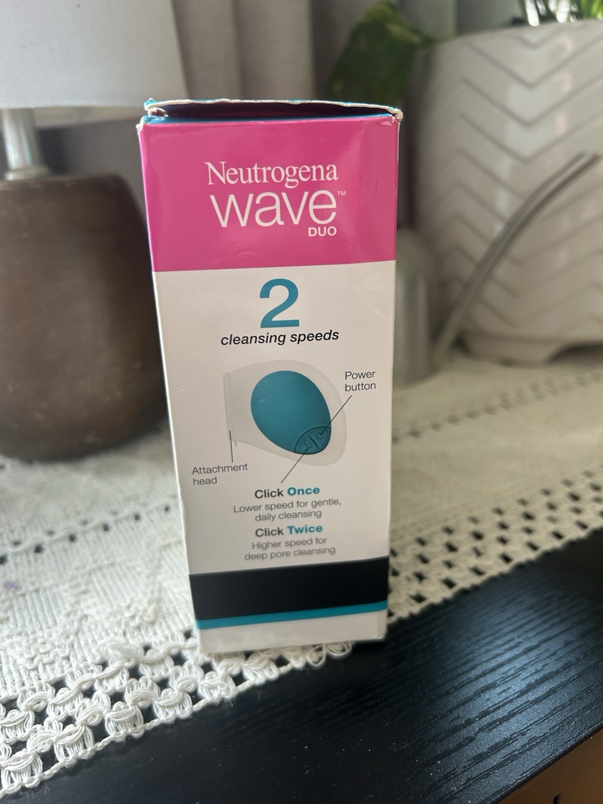 NEW Neutrogena Wave 2-Speed Vibrating Power-Cleanse Limited Edition Discontinued