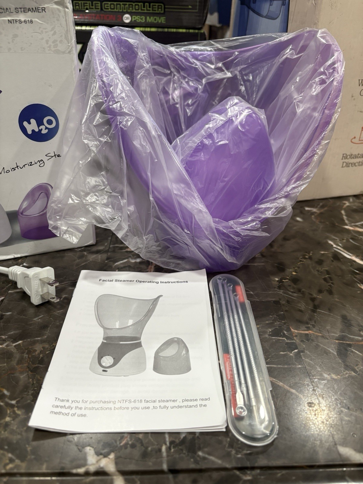 NYFS FACIAL STREAMER With Blackhead Removal Kit