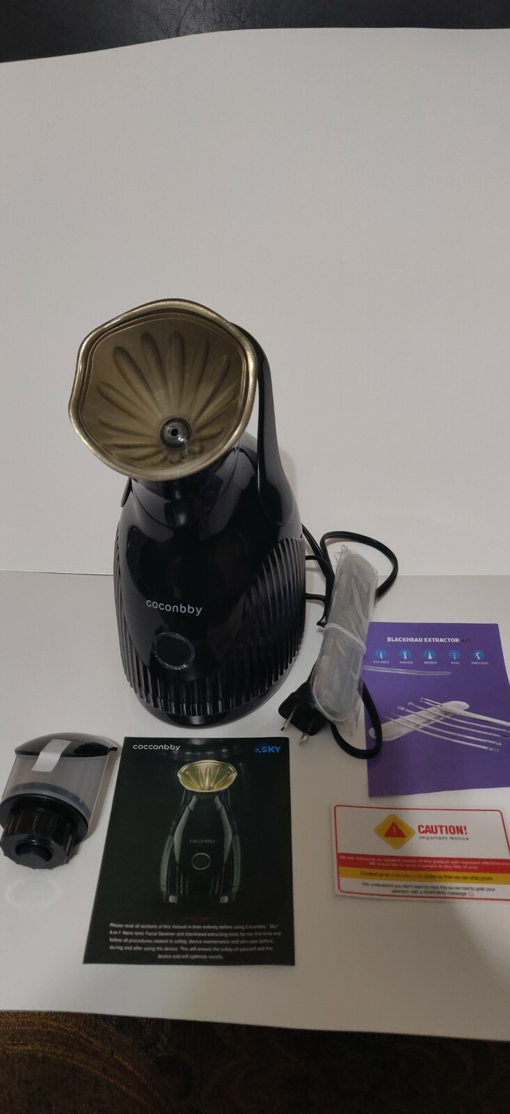 Cocconbby Nano Ionic Facial Steamer