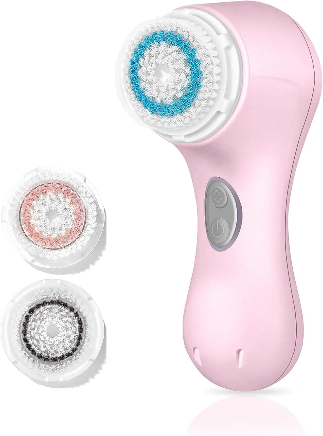Electric Facial Cleansing Brush No Rotation Sonic Vibrating Deep Clean Face