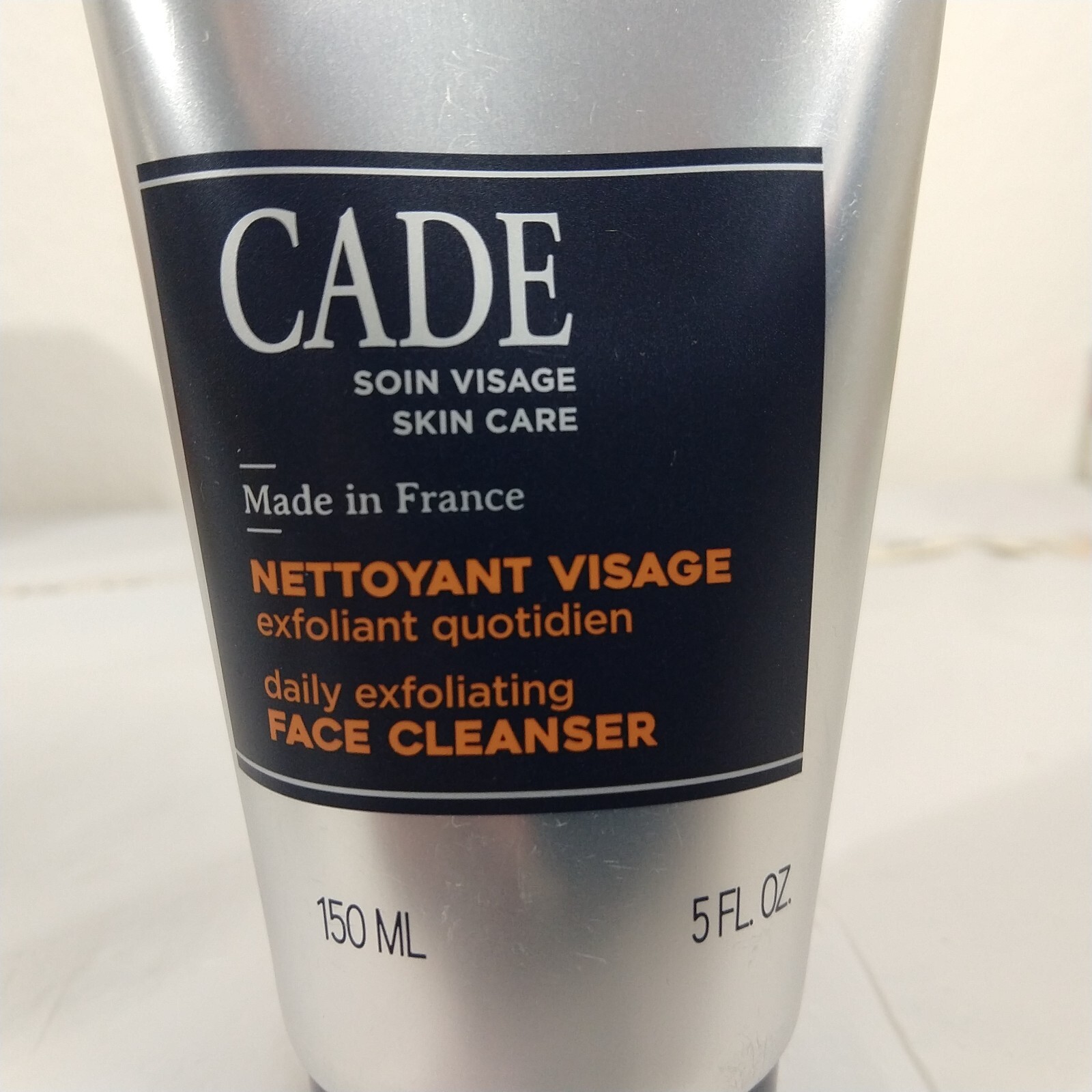 L’OCCITANE Men’s HOMME CADE EXFOLIATING FACE CLEANSER 150ML NEW