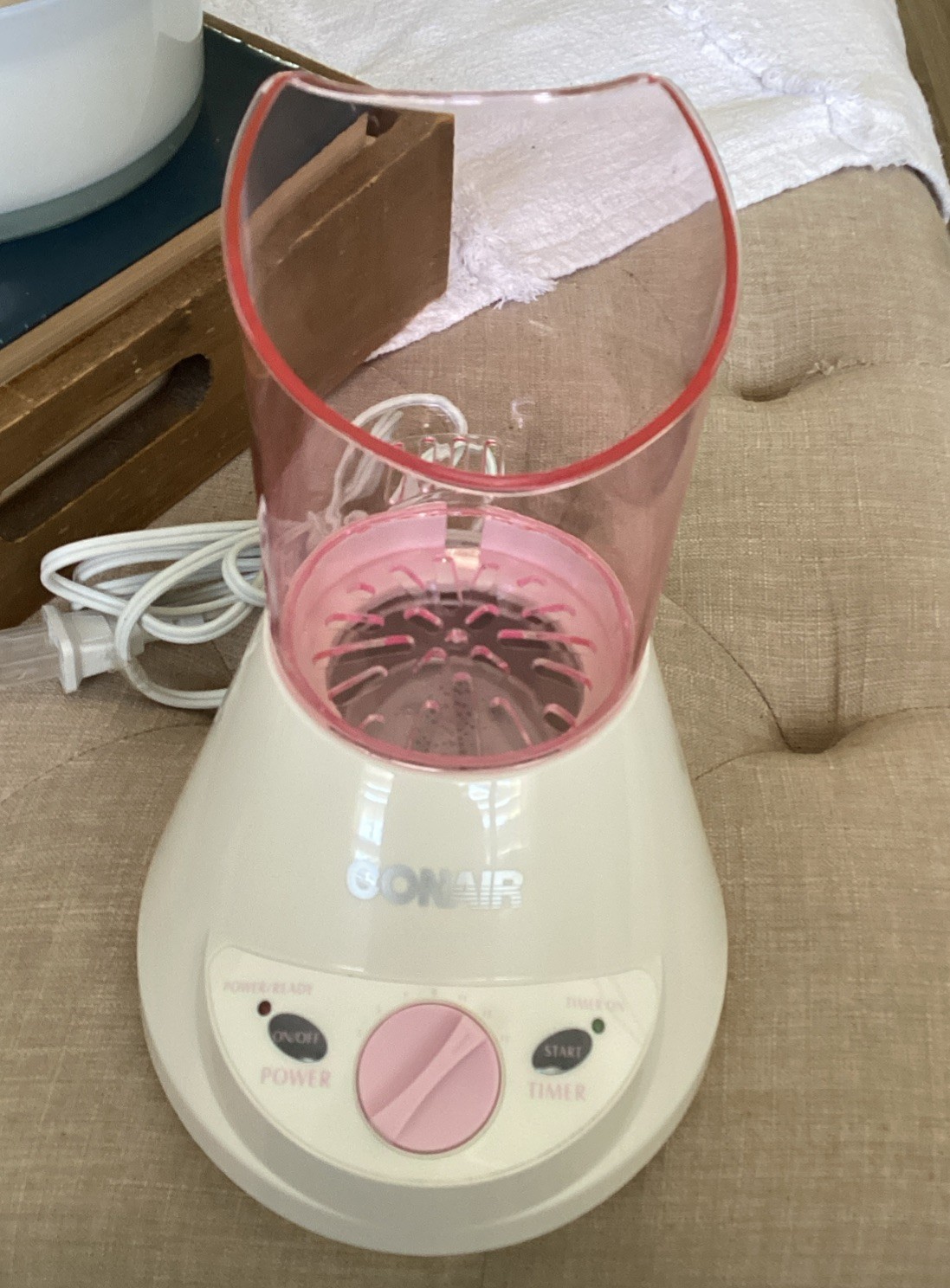 Conair True Glow Warm Steam Facial Sauna Steamer