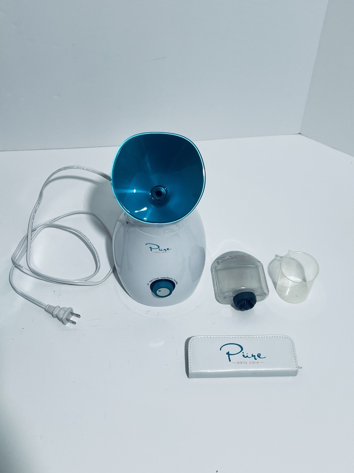 Pure Daily Care NanoSteamer 3-in-1 Nano Ionic, 5 Piece Stainless Steel Skin Kit