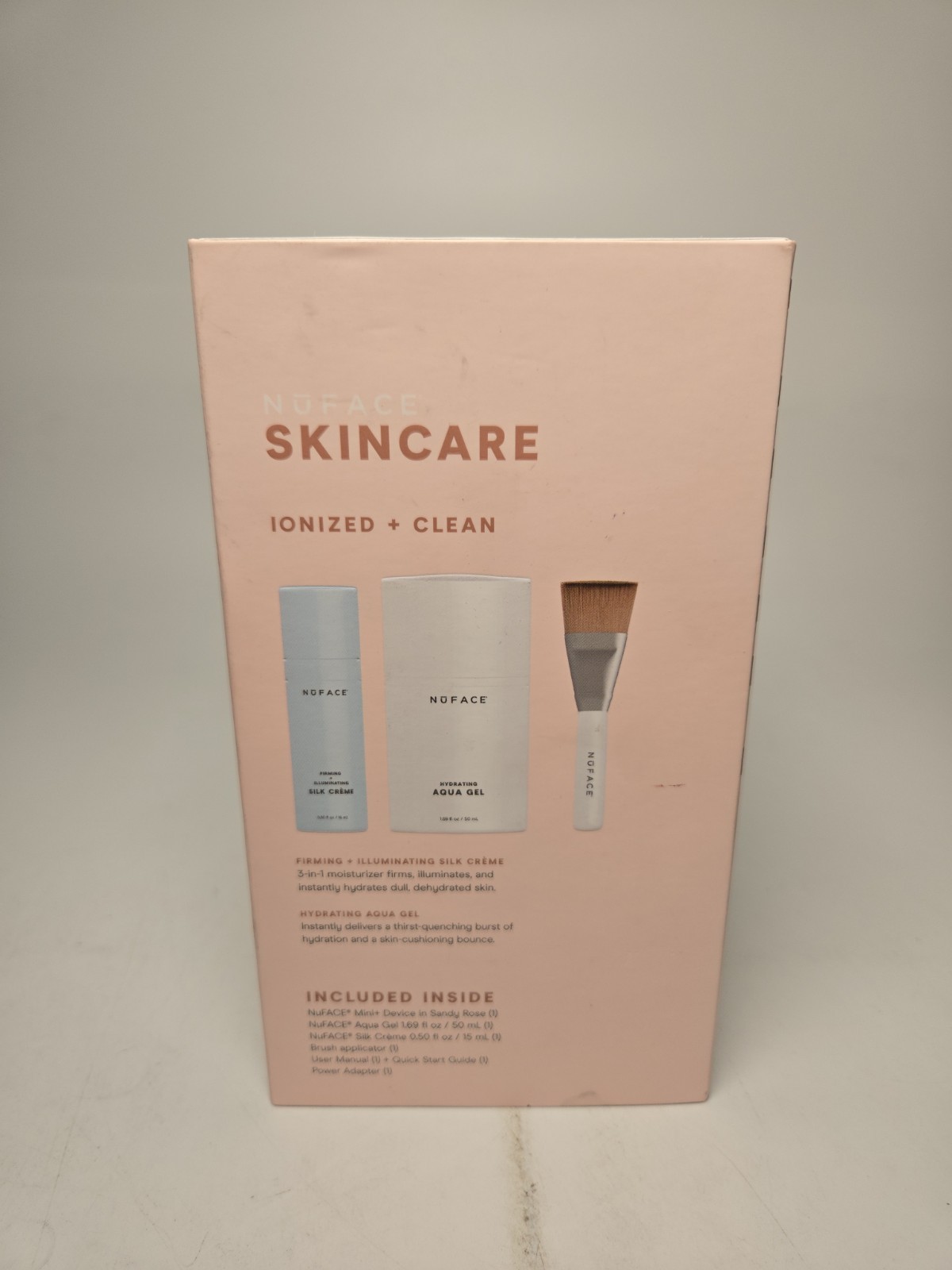 NuFace Mini+ Petite Facial Toning Device Sandy Rose
