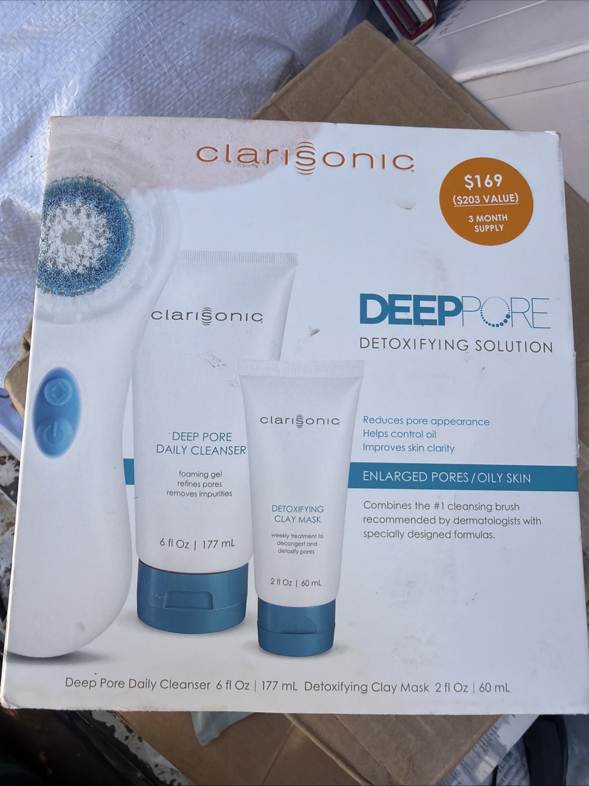 Clarisonic Mia 2 Deep Pore Electric Facial Brush, Rechargeable, 2 Speeds
