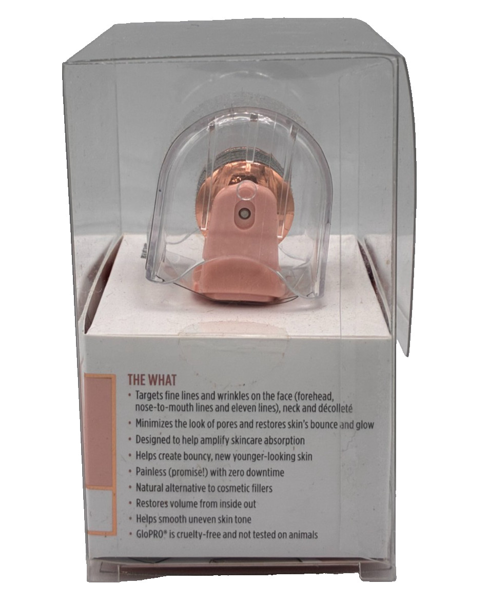 Beautybio Glopro Face Micro Tip Attachment ~ Pink ~ BNIB