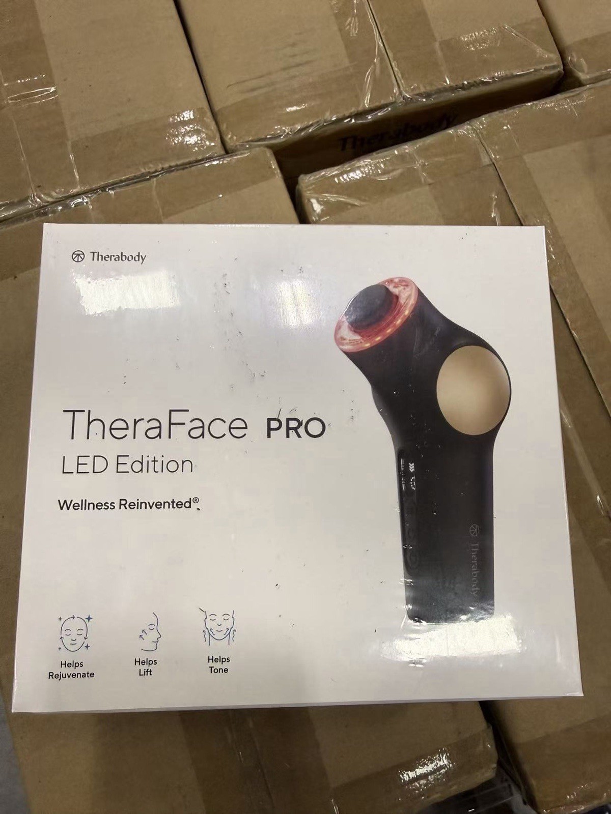 Therabody TheraFace PRO LED EDITIONFacial Percussion & Microcurrent Device Black