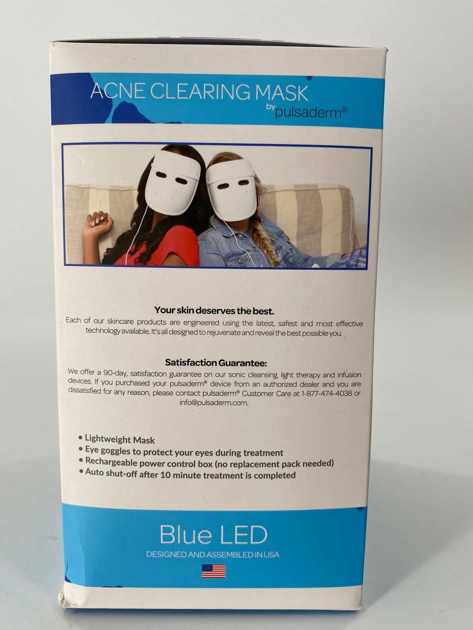 PULSADERM ACNE CLEARING MASK FACIAL MOISTURIZER, Pre-owned