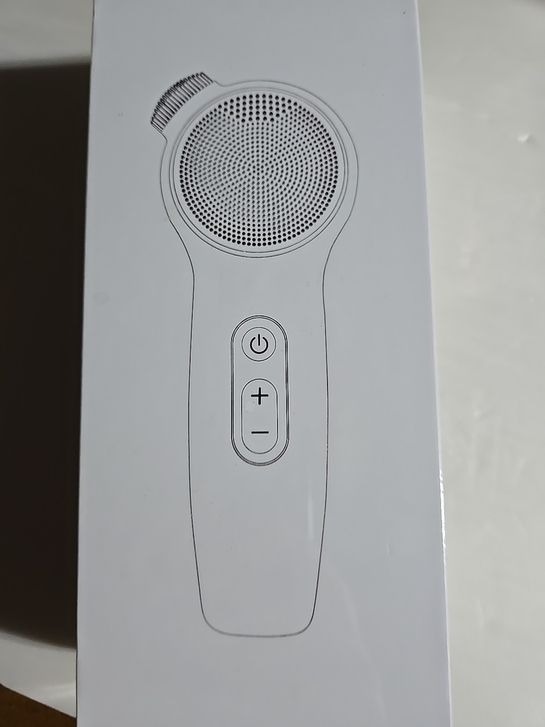 Silicone Face Scrubber, Waterproof Facial Cleansing Brush Red Light Massager