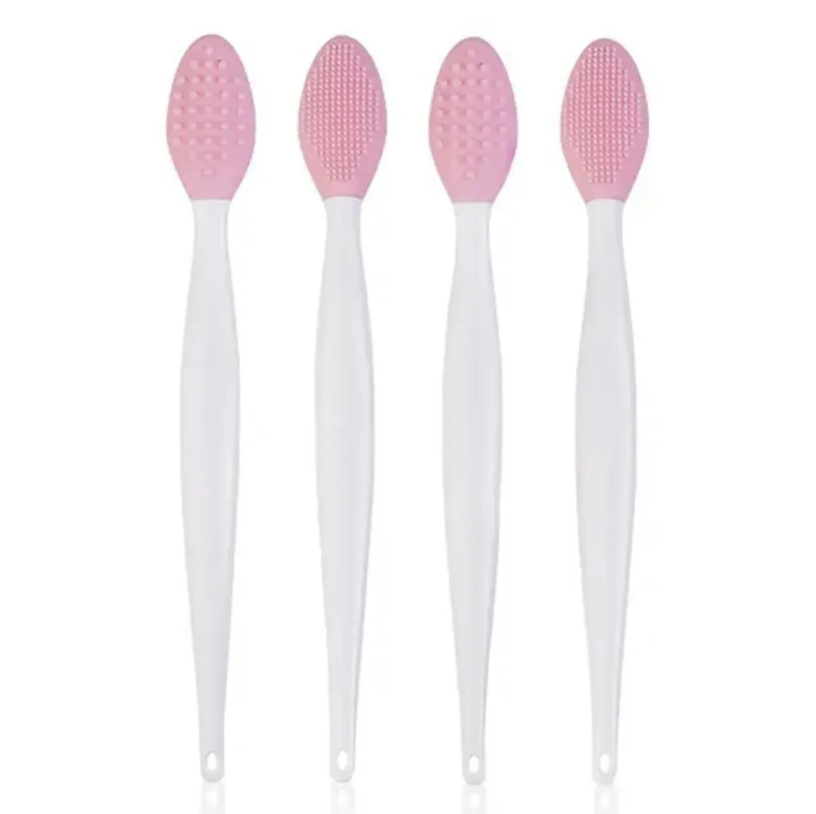 1PC/4PCS Beauty Skin Care Wash Face Silicone Brush Exfoliating Nose Clean Blackh