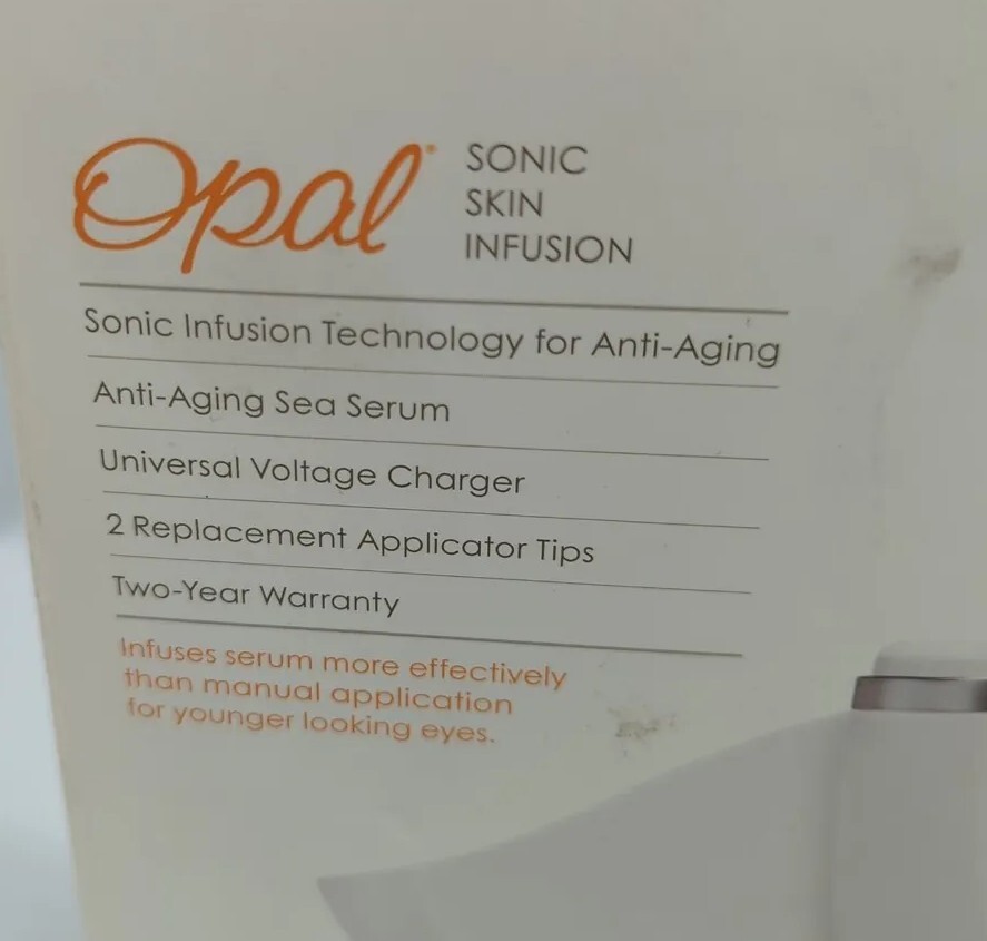 Clarisonic Opal Sonic Skin Infusion System – White