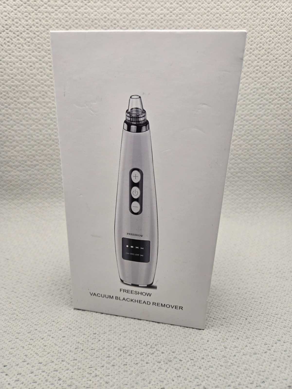 Electric Vacuum Blackhead Remover Pore cleaner With 5Suction Heads & LED Display