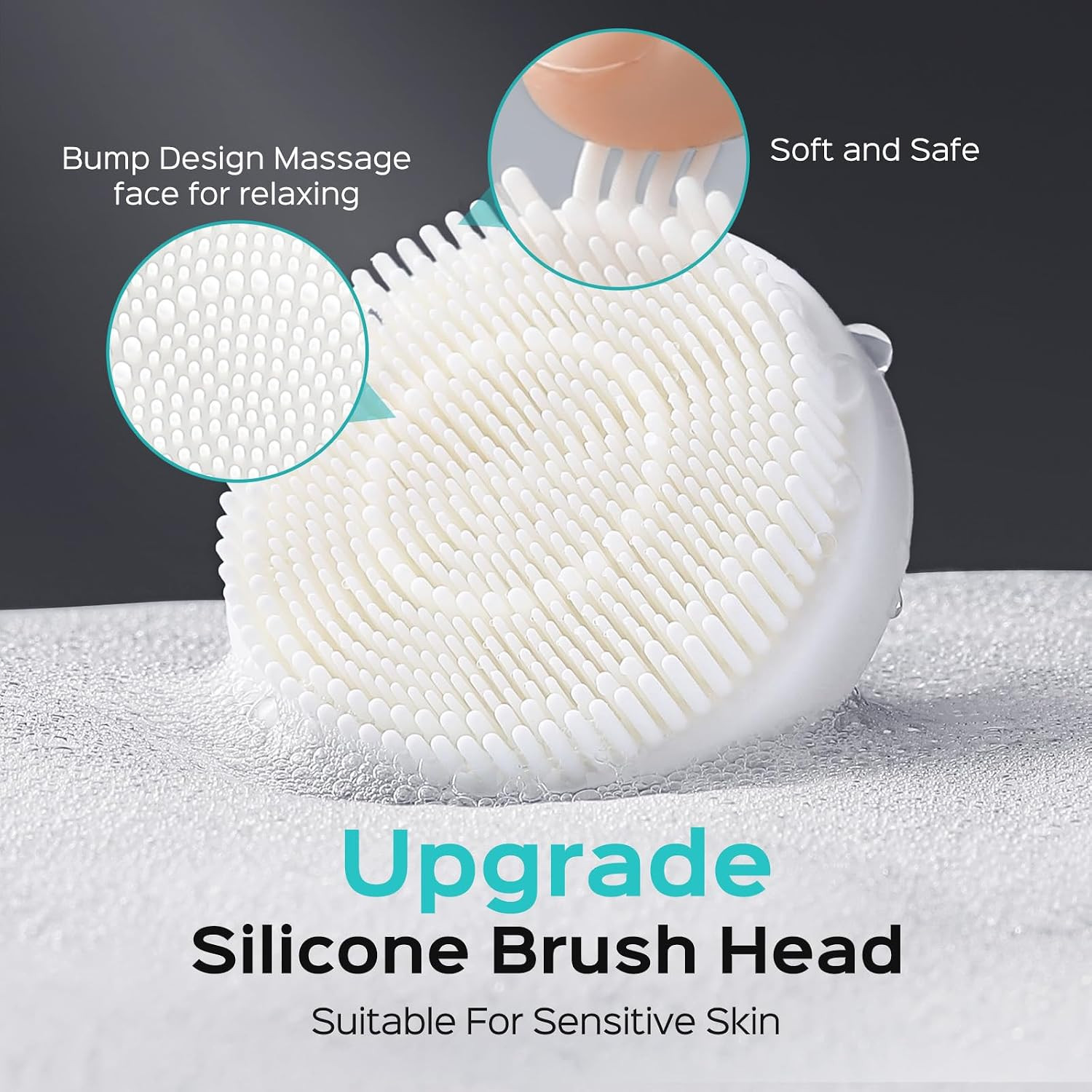 COSLUS Face Scrubber Facial Cleansing Brush: 2 Speed Adjustable Face Cleansing B