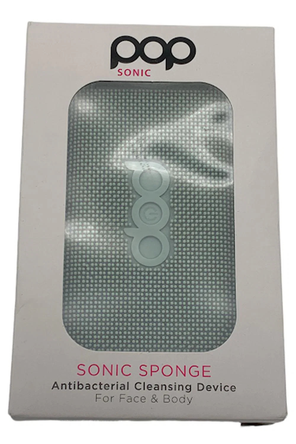 Pop Sonic Sponge Face & Body Cleansing Tool Gray