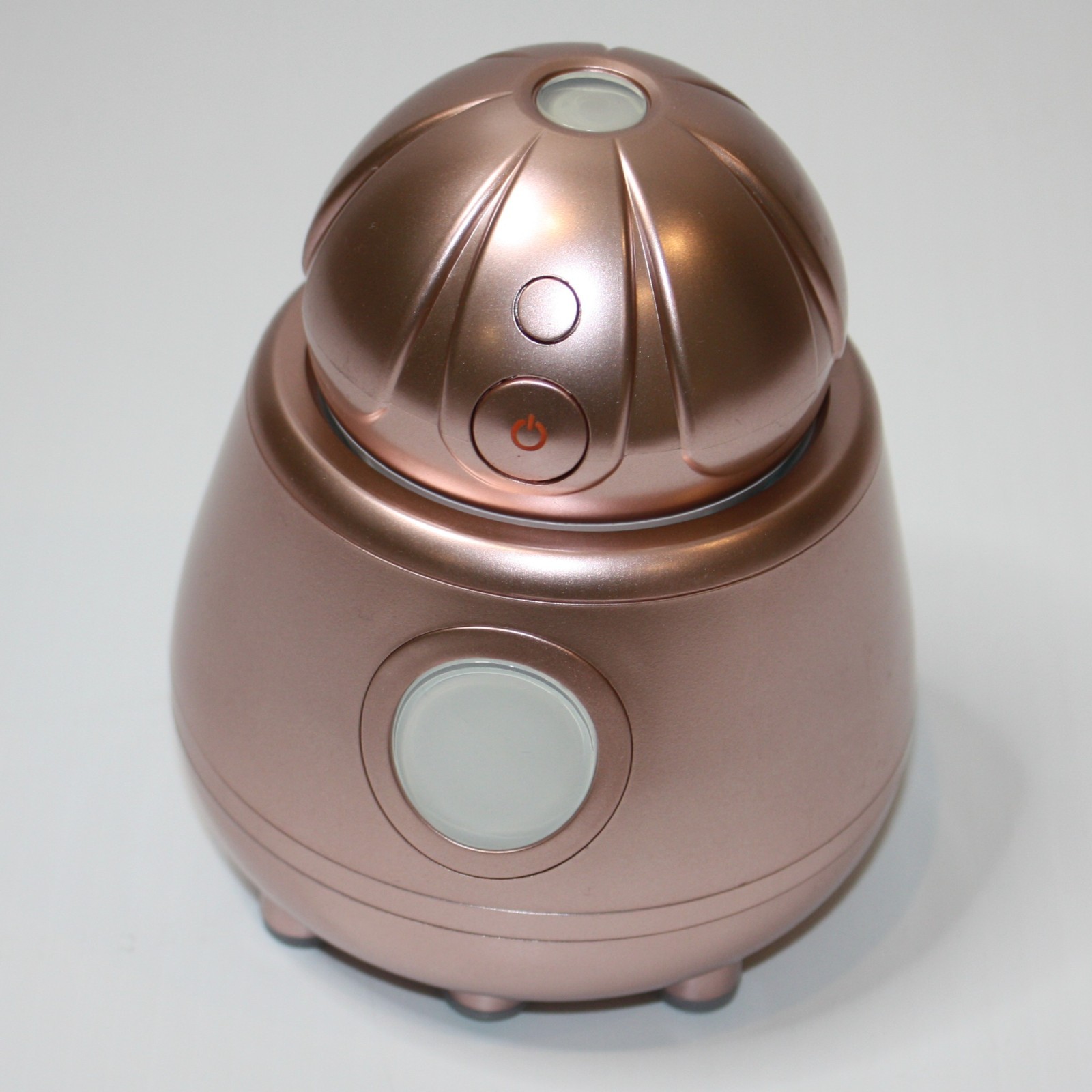 TAO Clean Orbital Facial Brush System with UV Sanitizing Base in Rose Gold