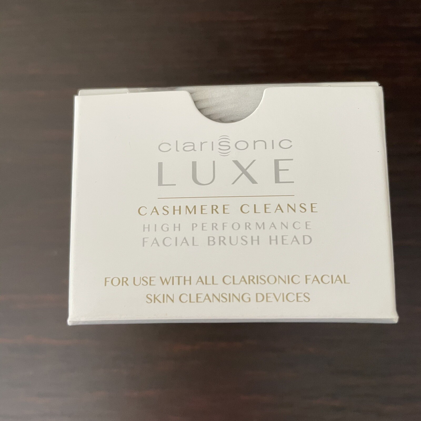 New Clarisonic Luxe Cashmere Cleanse Replacement Brush Head