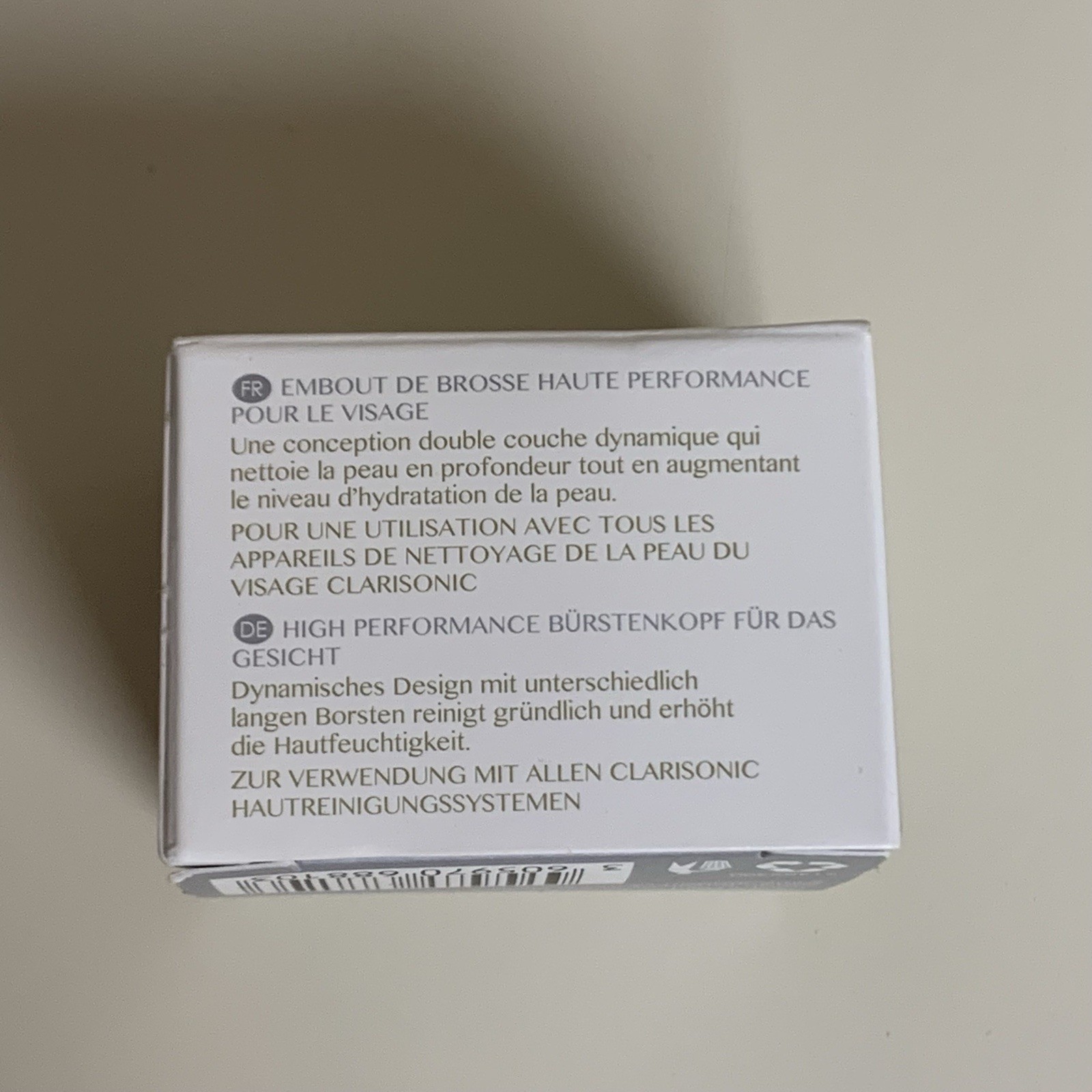 Set of 4 Clarisonic Luxe Cashmere Cleanse Replacement Facial Brush Head NIB