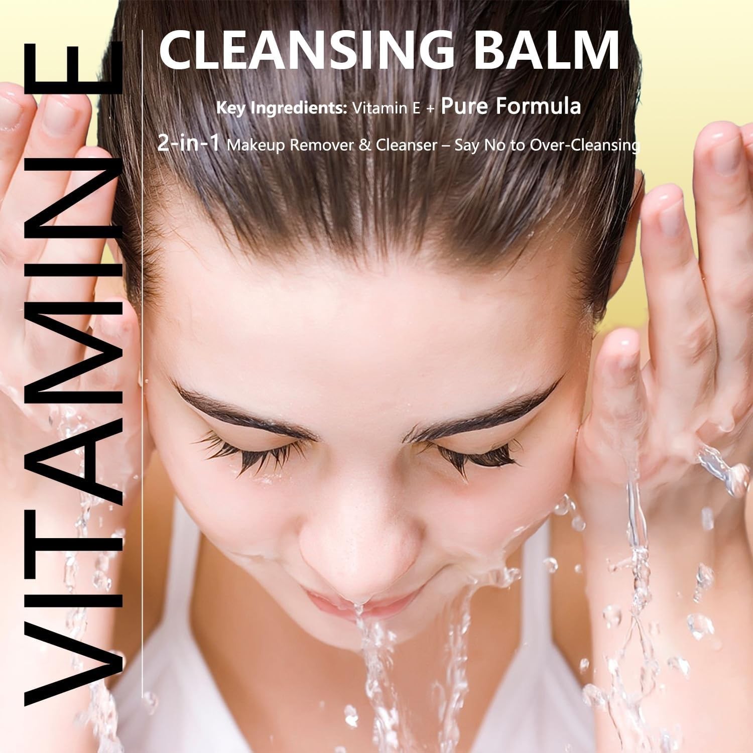 YOUFE Vitamin E Cleansing Balm (3oz) – Removes Waterproof 3 Ounce (Pack of 1)