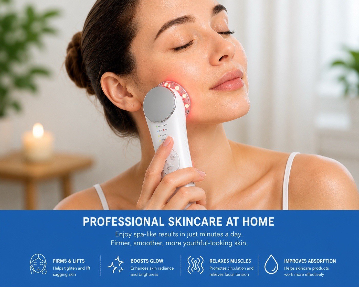 5-in-1 Micro current Facial Device