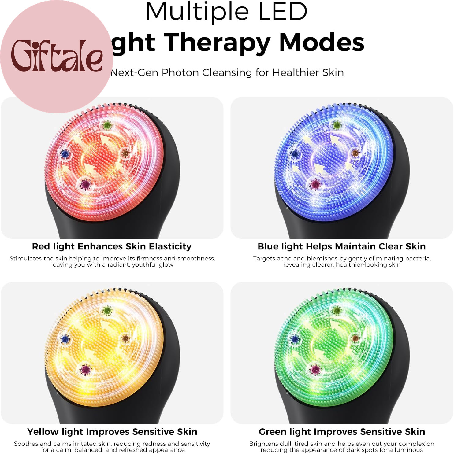 Face Scrubber Facial Cleansing Brush – Waterproof and Rechargeable Face Cleansin