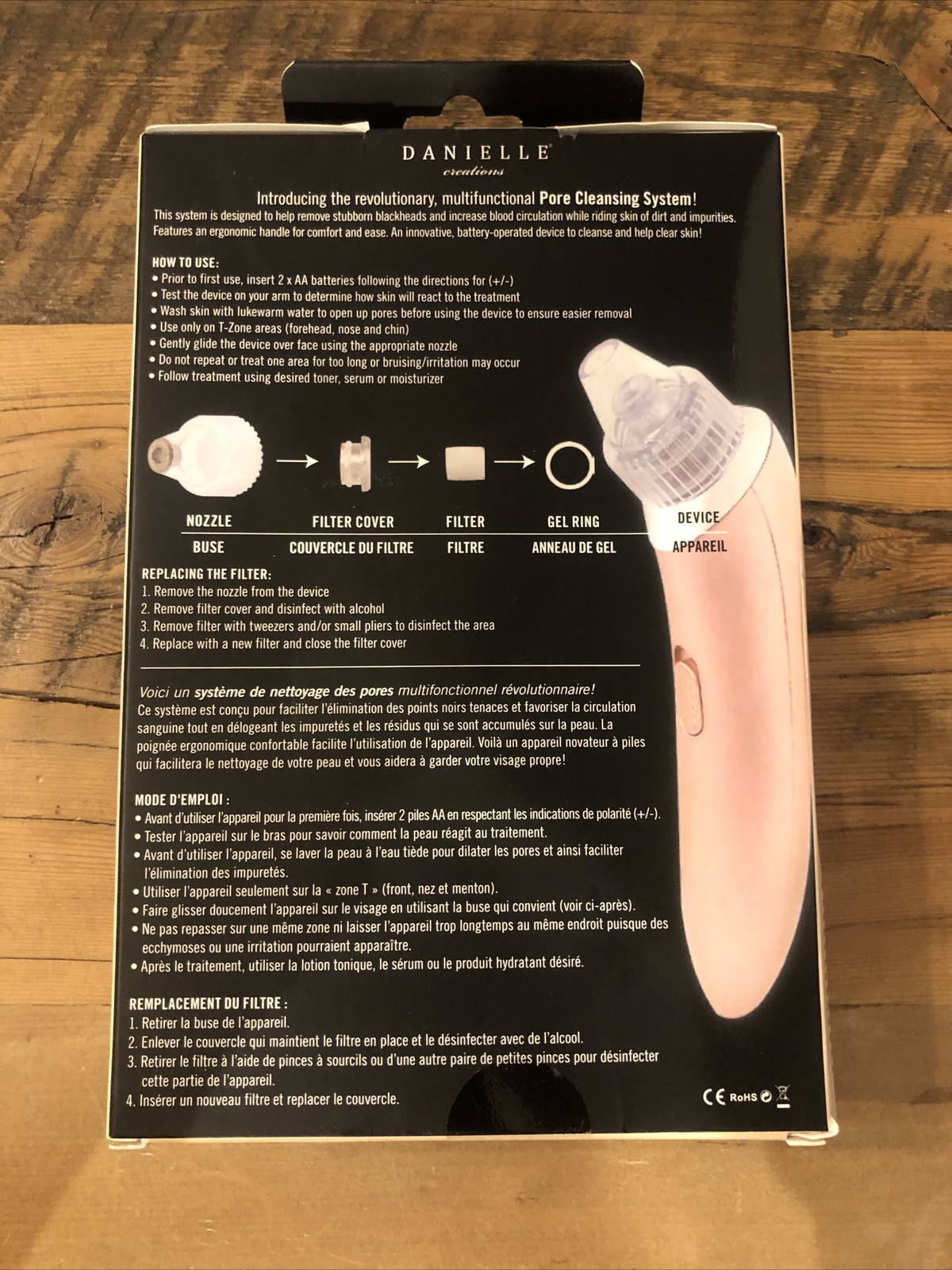 Danielle Creations Pore Cleansing System – 20+ pieces Included NEW IN BOX