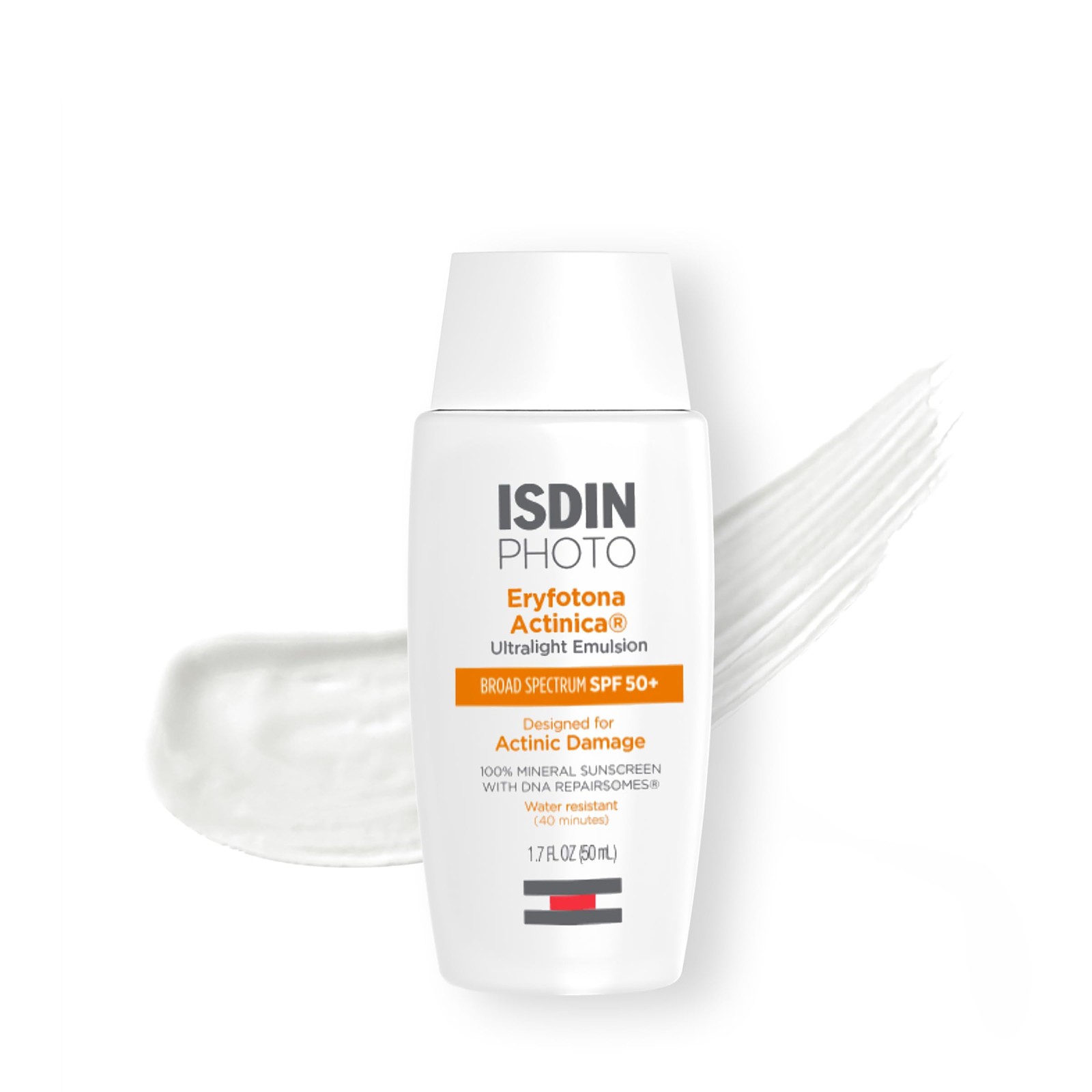 ISDIN Eryfotona Actinica SPF 50+ (1.7 Fl Oz) | Mineral 1.7 Oz (Pack of 1)
