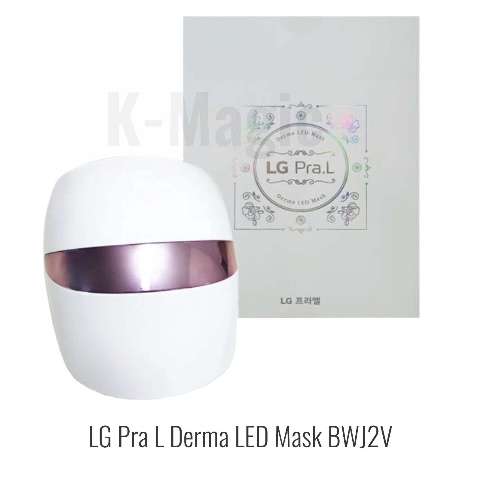 LG Pra L Derma LED Mask BWJ2V Home Beauty Skin Care Device (Metal Pink)