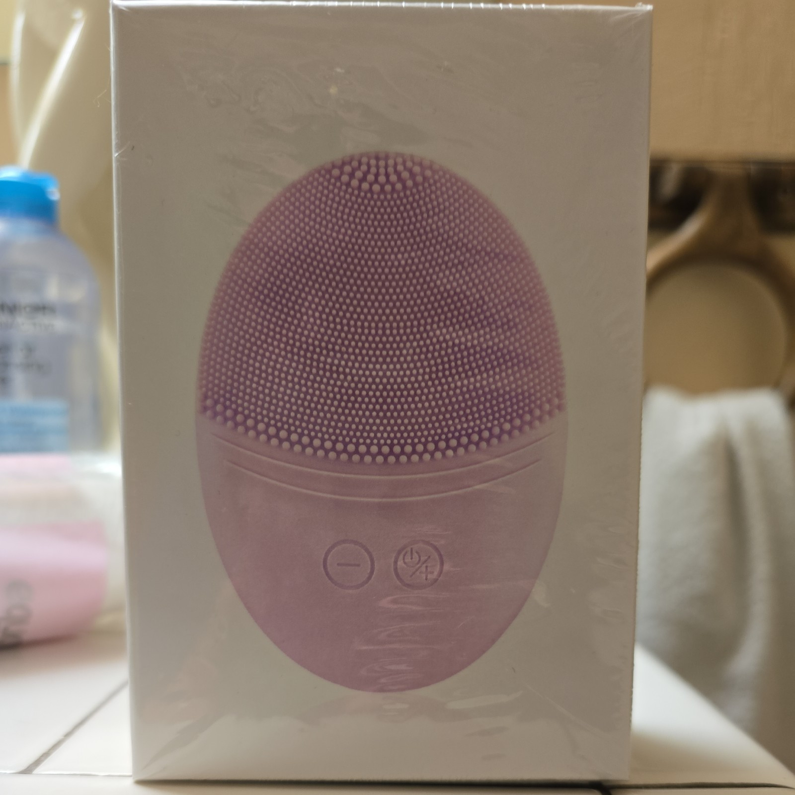 EZ Basic KD303 Sonic Vibrating Facial Cleansing Brush Pink Face Cleaning New
