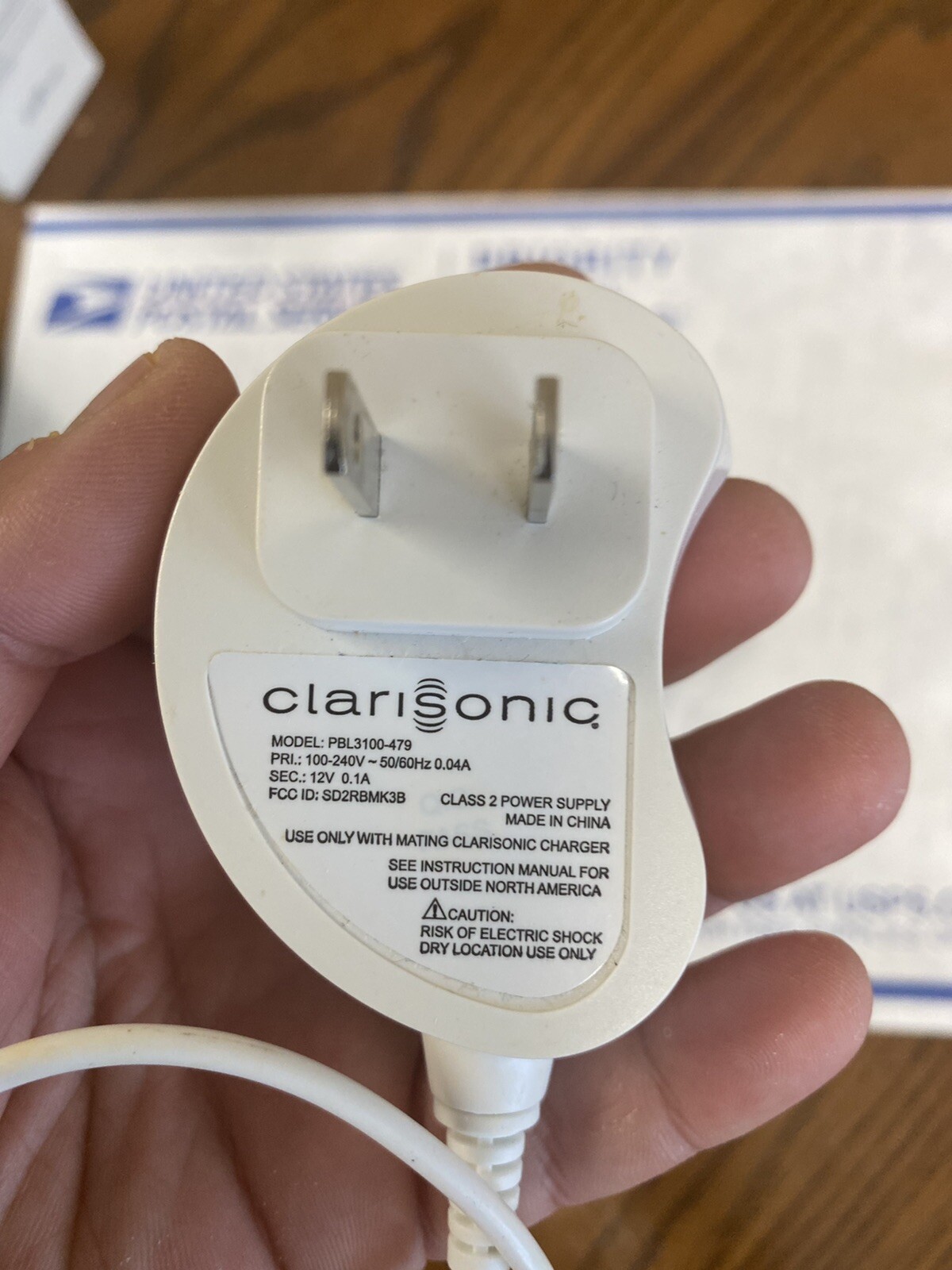 Clarisonic Mia 1 & Mia 2 Power AC Adapter charger 12V 0.1A PBL3100-479 base