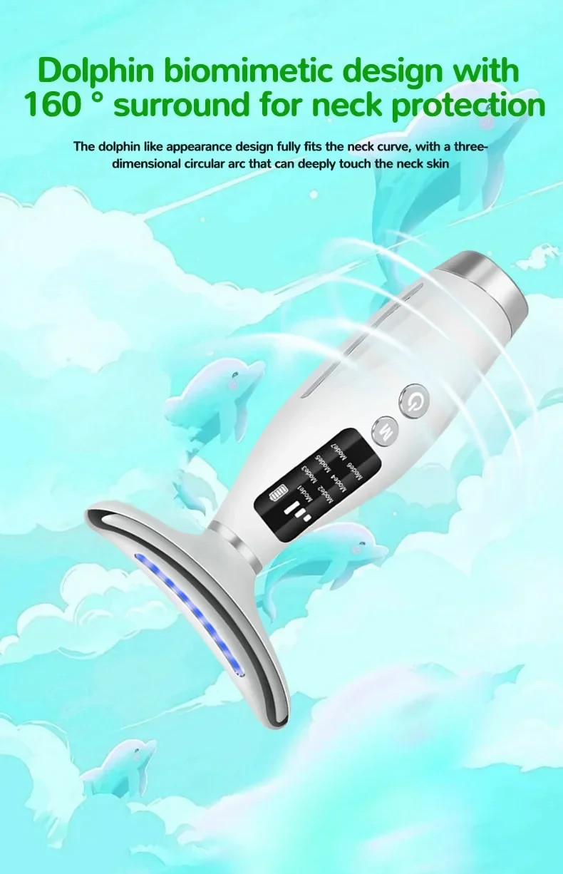 LED Microcurrent Facial Skin Tightening Lifting Device Face Neck Beauty Machine