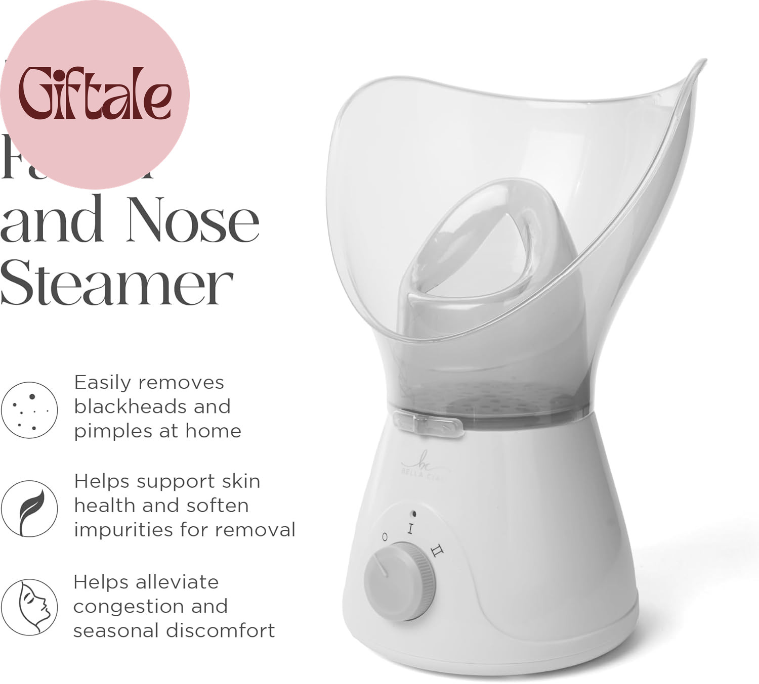11-Piece Facial Steamer Set – Portable Face Steamer for Deep Cleaning, Hydration