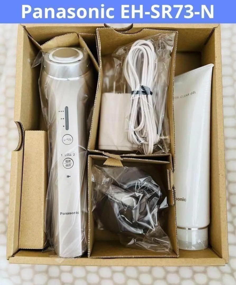 NEW Panasonic Beauty Facial Device RF Cordless Gold EH-SR73-N AC100-240V