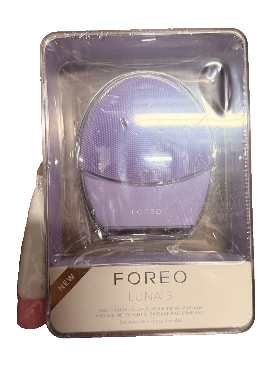 FOREO LUNA 3 Smart Facial Cleansing & Firming Massager for Sensitive Skin – NEW!