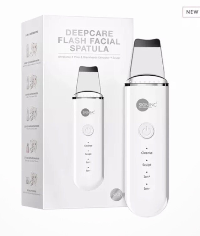 Skin Inc Deepcare Flash Facial Spatula NEW in Box From Fabfitfun