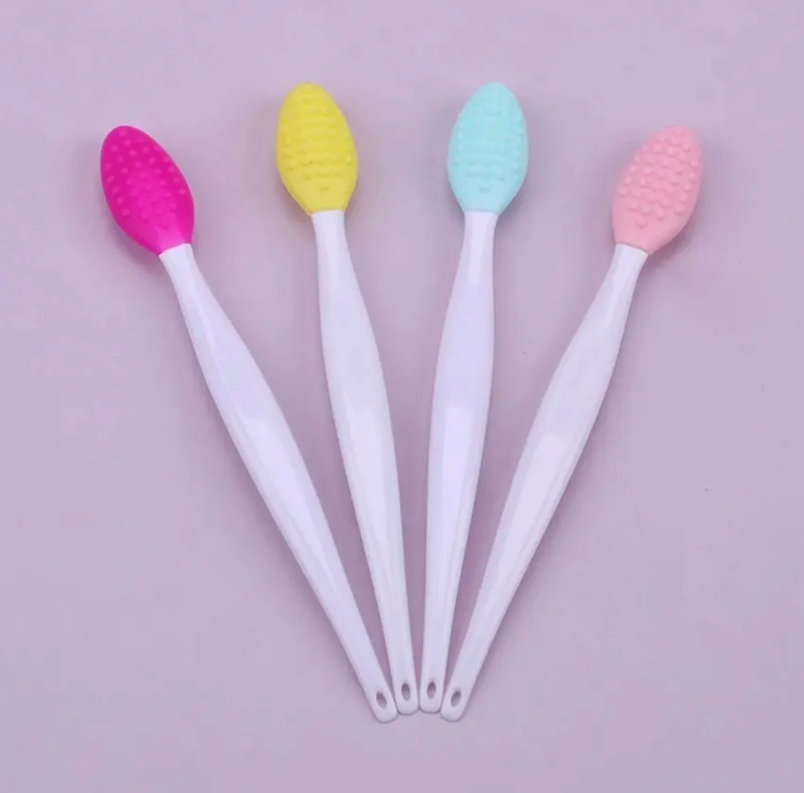 1PC/4PCS Silicone Facial Cleansing Brush Exfoliating Nose Blackhead Remover