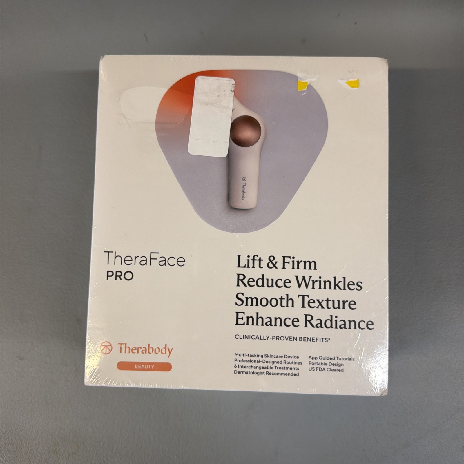 Therabody TheraFace PRO Facial Health Device – White (TF02220-01). New Sealed !
