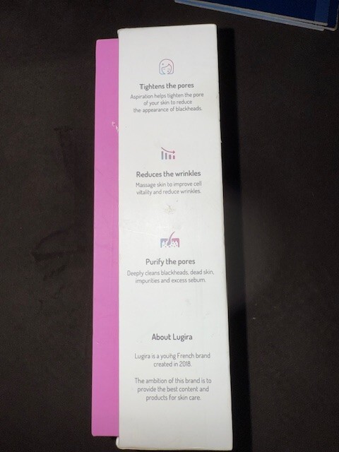 New Lugira Skin Cleaner–open box