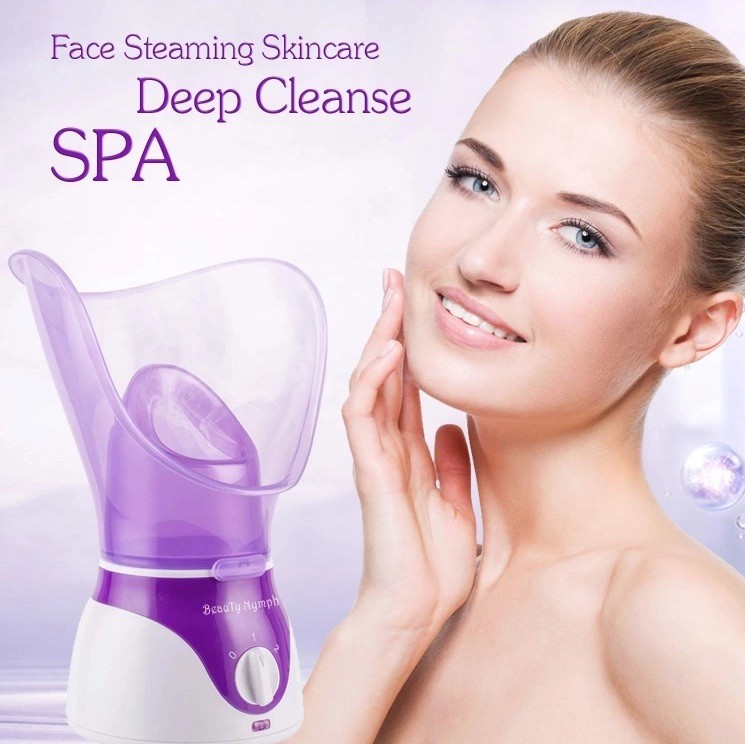 NTFS-618 Beauty Nymph Home Spa Facial Steamer Deep Clean Face Extract Blackheads