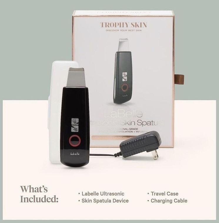 Trophy Skin LaBelle Ultrasonic Skin Spatula Professional Grade Skin Care SEALED