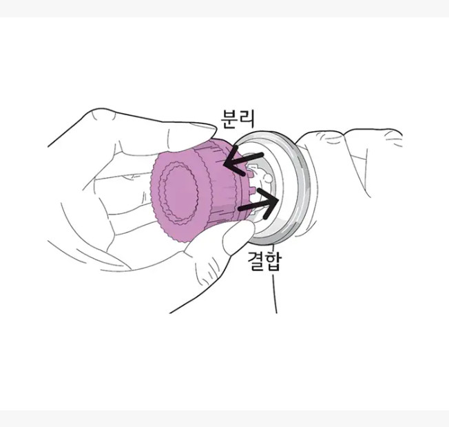Genuine LG Pra.L Dual Motion Cleanser Brush(Daily Cleansing/Sensitive, Dry Skin)