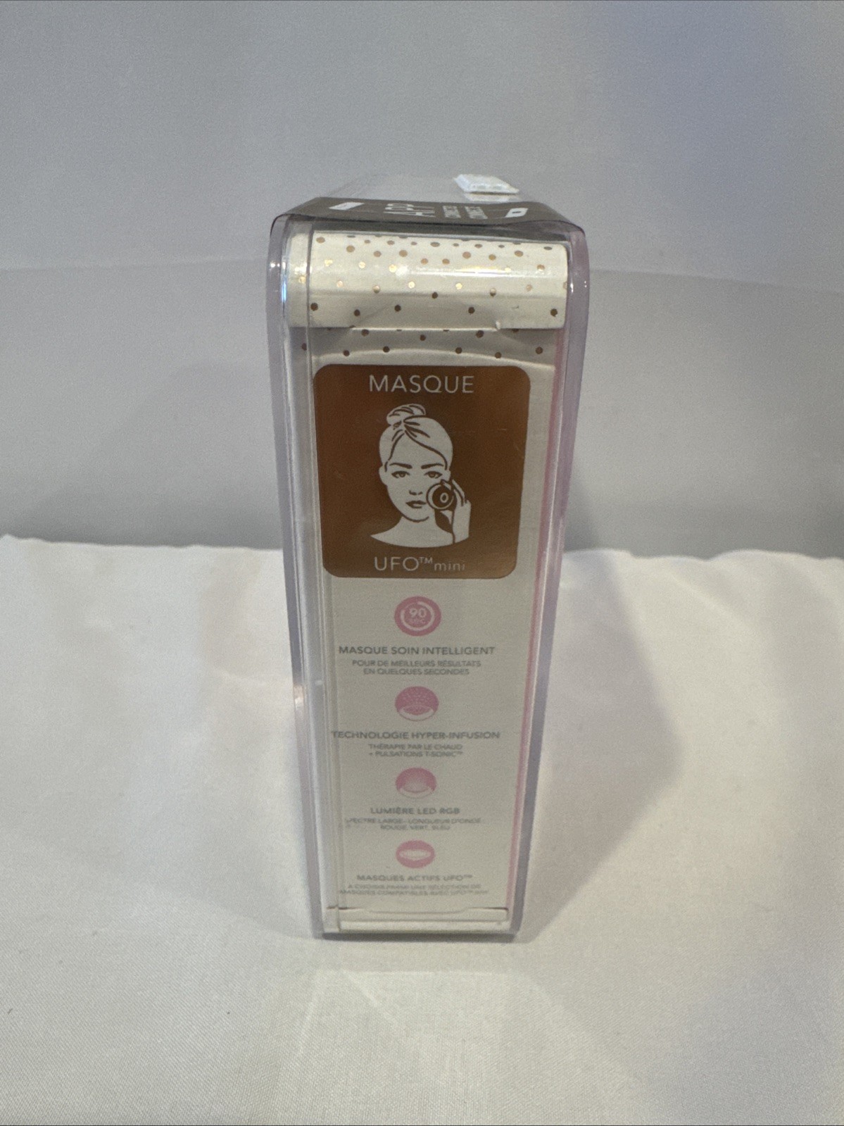 FOREO UFO Mini LED Thermo Activated Smart Mask NEW Facial Pearl Pink
