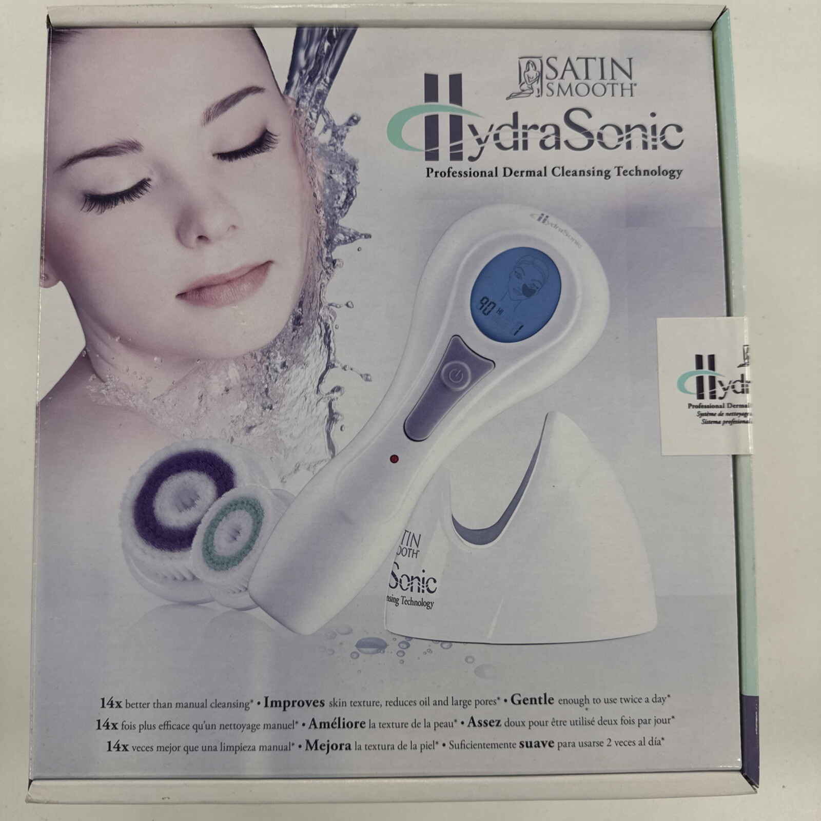 SATIN SILK HYDRASONIC PROFESSIONAL DERMAL CLEANSING TECHNOLOGY NOB –