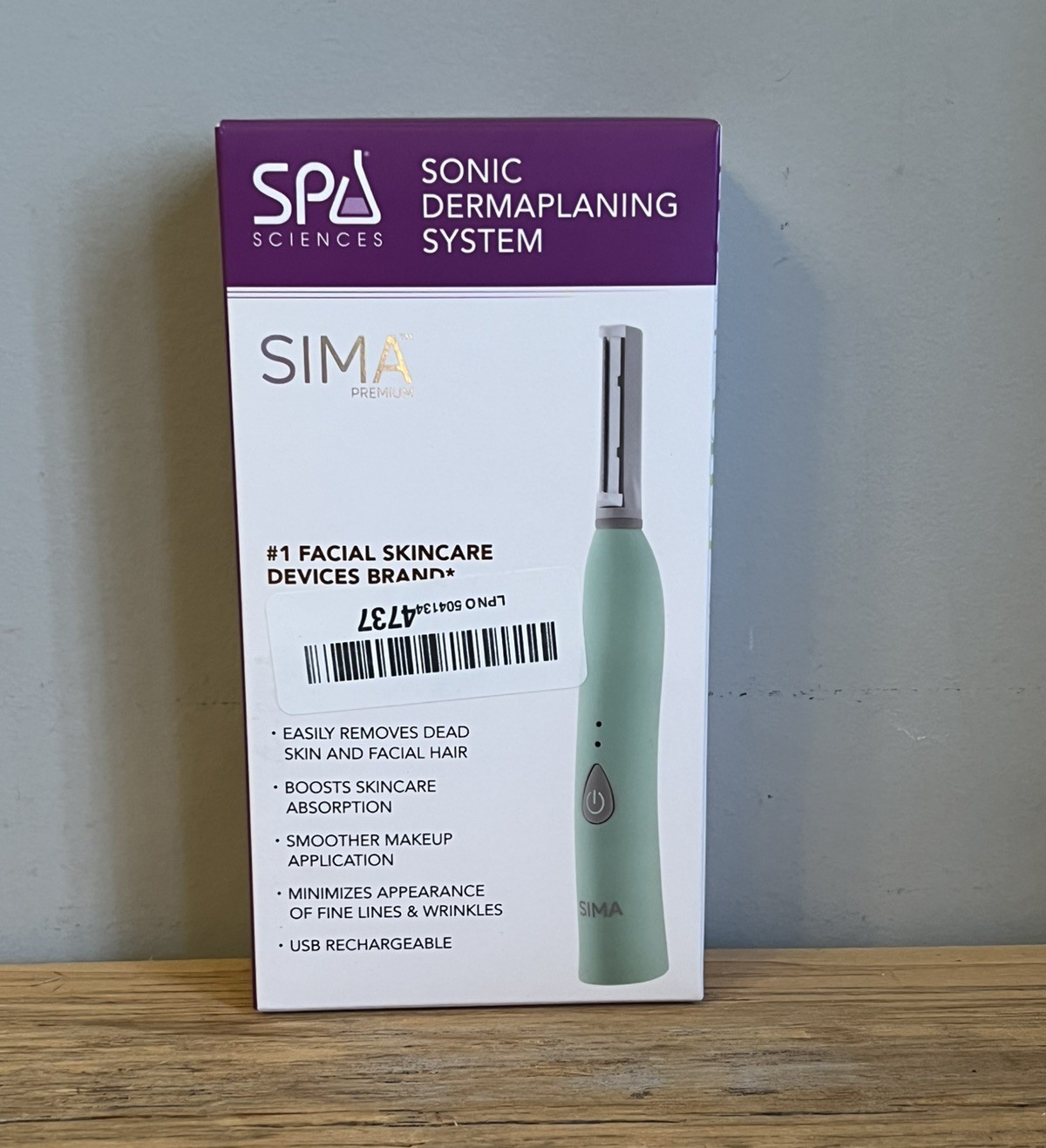 SPA SCIENCES – SIMA Patented Dermaplane Razor for Women Face – Painless 2-in-1