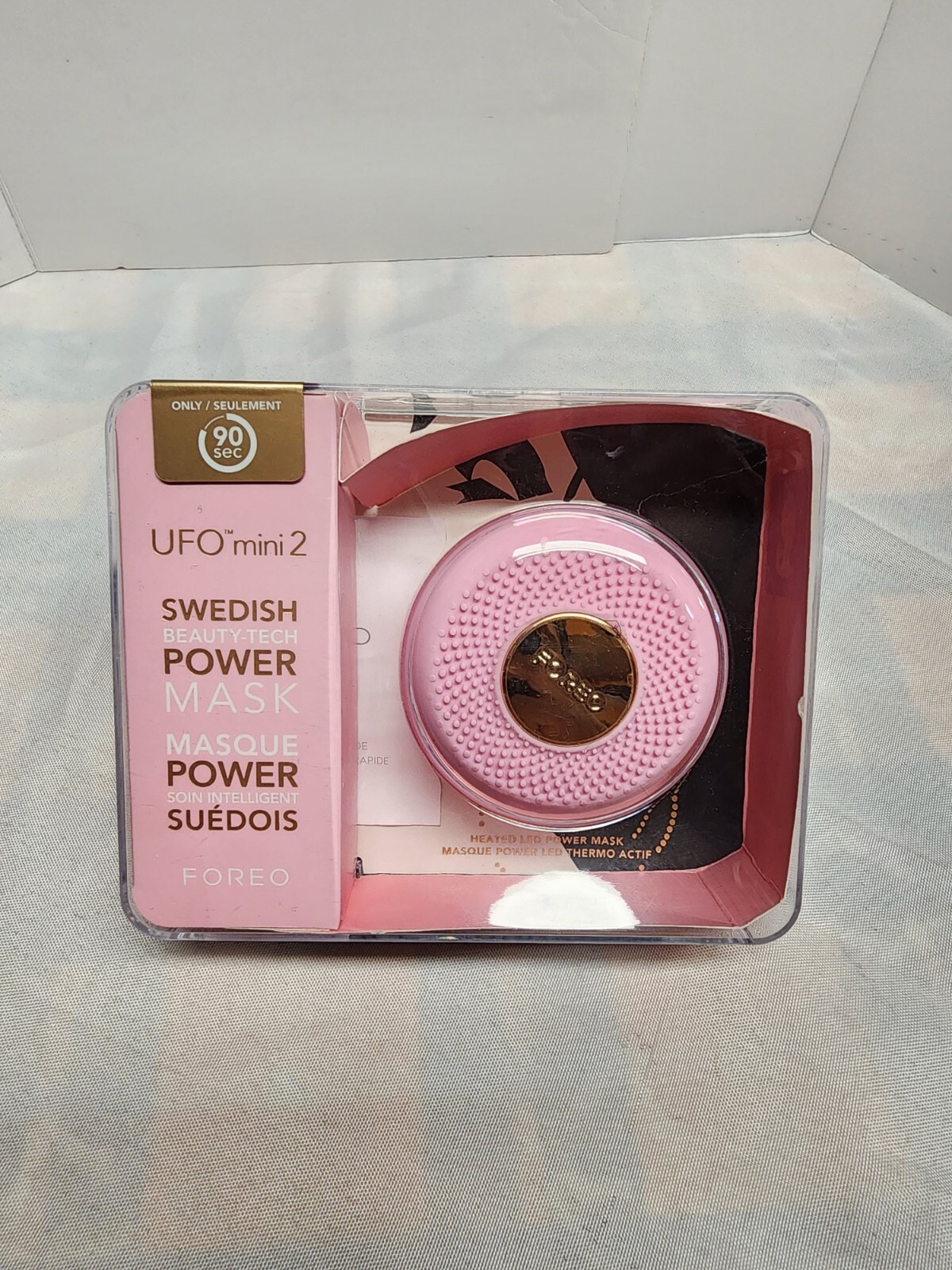 FOREO UFO mini 2 HEATED LED POWER MASK Pearl Pink