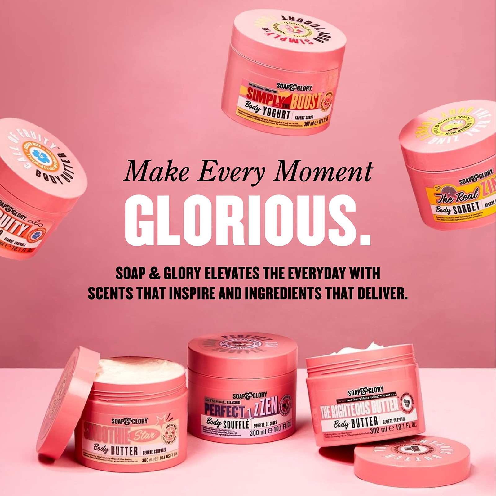 Soap & Glory Face Wash with Vitamin C – 3 in 1 Brightening 11.8 Fl Oz, green