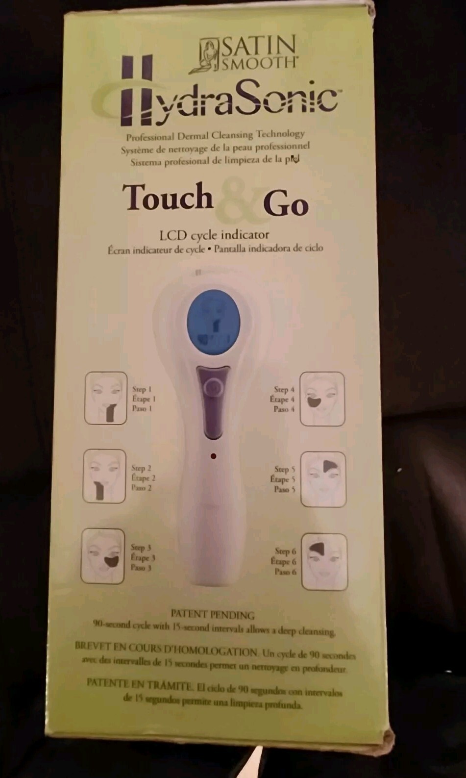 SATIN SILK HYDRASONIC PROFESSIONAL DERMAL CLEANSING TECHNOLOGY NOB –