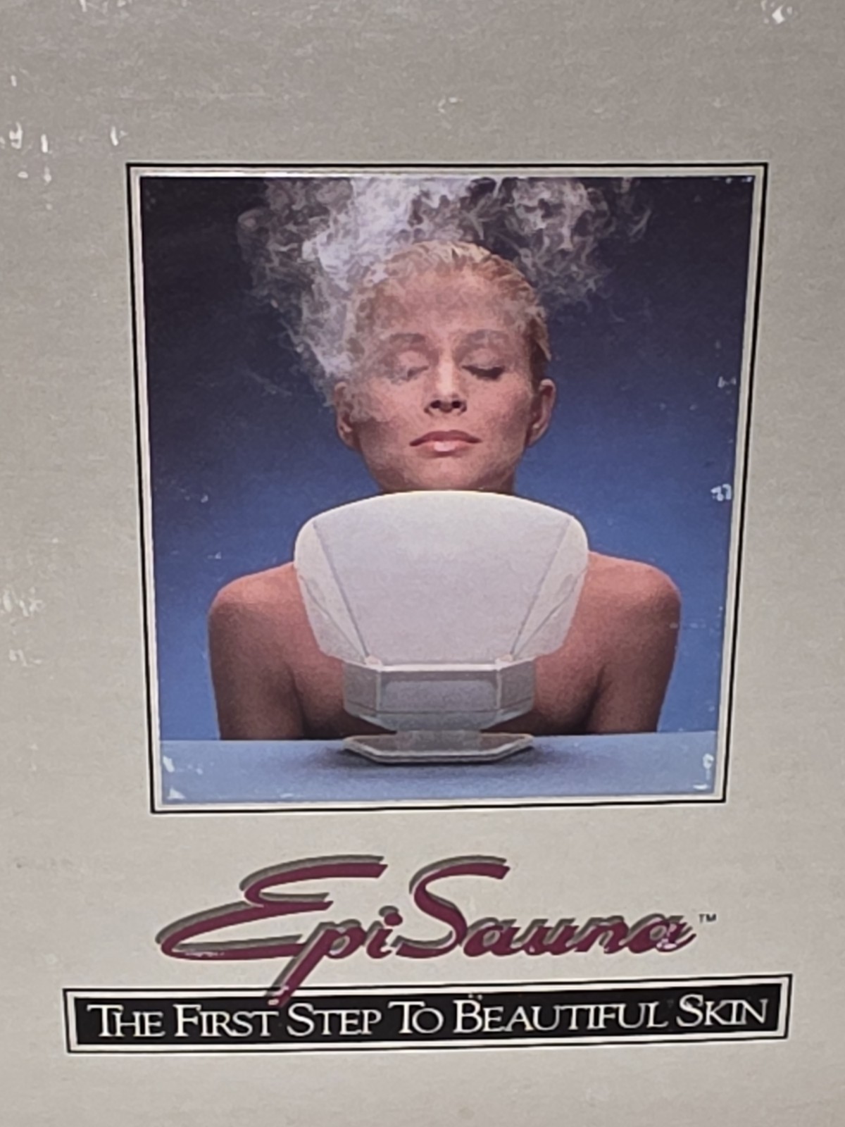 Vintage Epi Sauna Portable Facial Steam Sauna w/ Box & Manual 1988 EpiSauna NOS