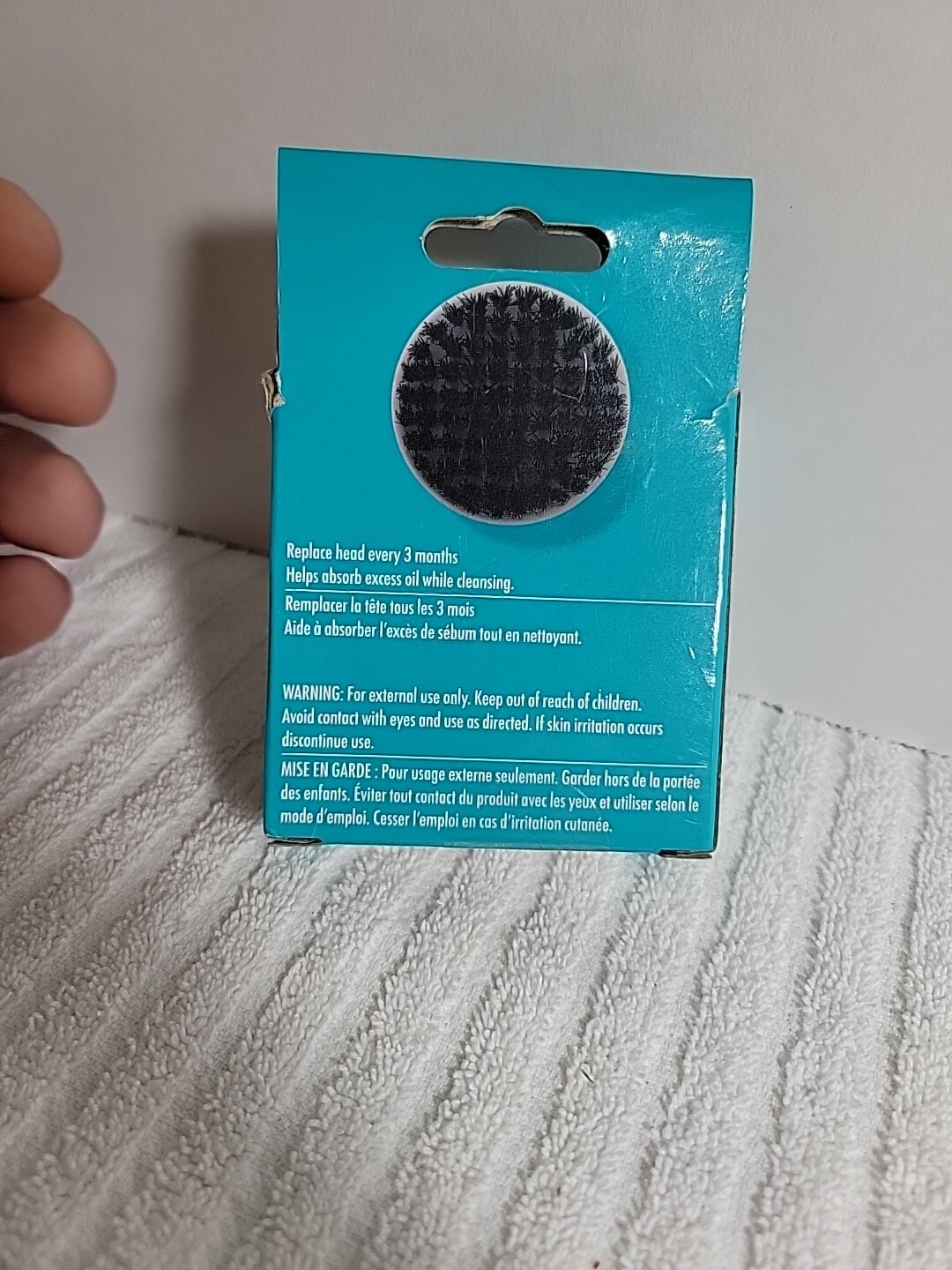 b·pure Power Facial Cleansing Brushes – Replacement Brush Head Black